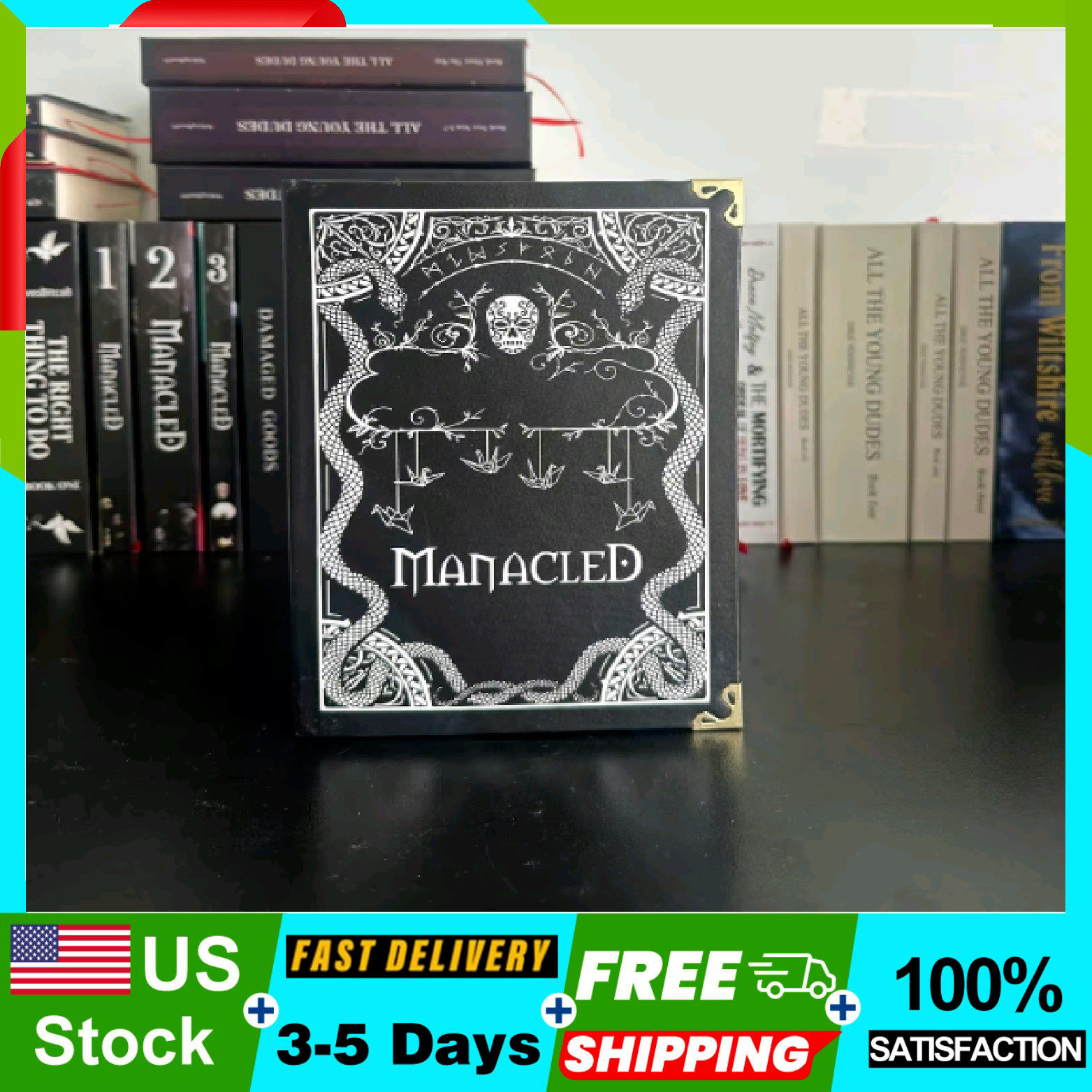 Manacled Special Edition 3-in-1 Collector’s Fantasy Romance Book Set – Hardcover