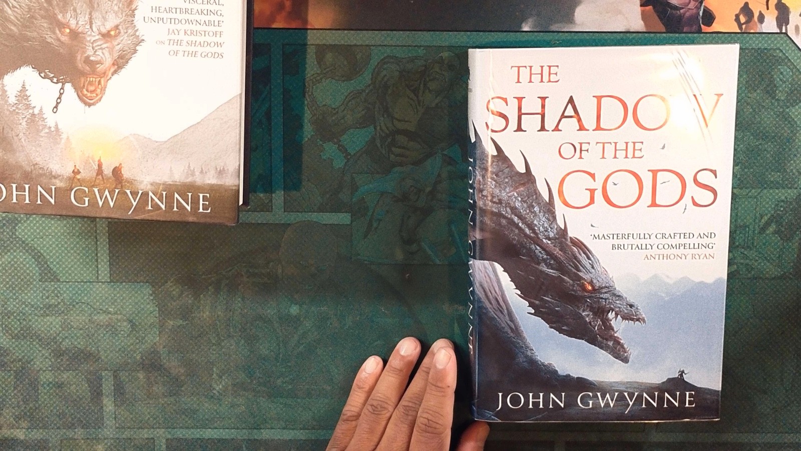 The Bloodsworn Trilogy (Shadow/Hunger) (Fury of the Gods SIGNED) Gwynne HC