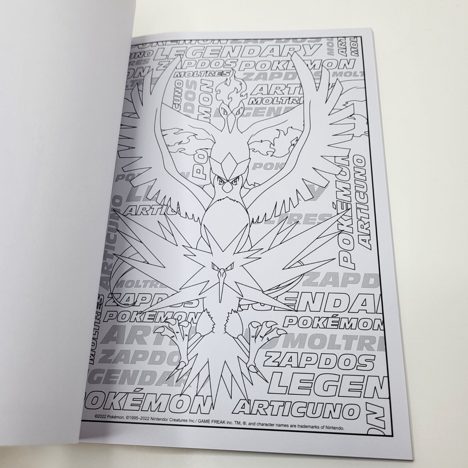 Bendon Pokemon Advanced Coloring Book Uncolored 40 Pages Tear & Share Adult Kids