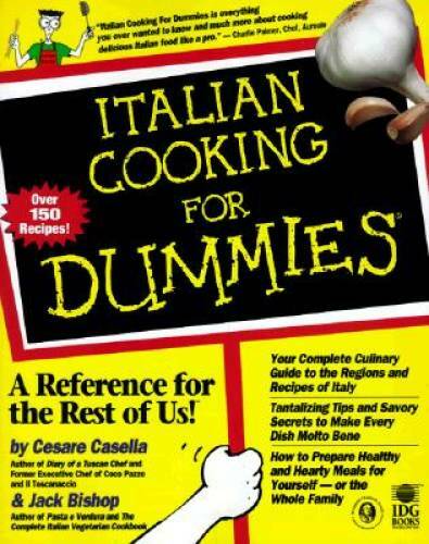 Italian Cooking For Dummies – Paperback By Casella, Cesare – GOOD