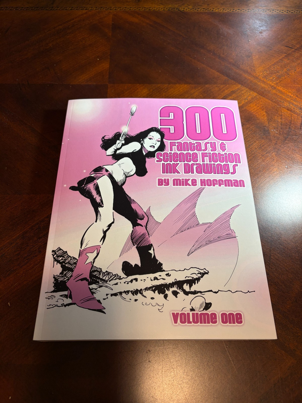 New, Mike Hoffman 300 Fantasy & Science Fiction Ink Drawings Volume 1