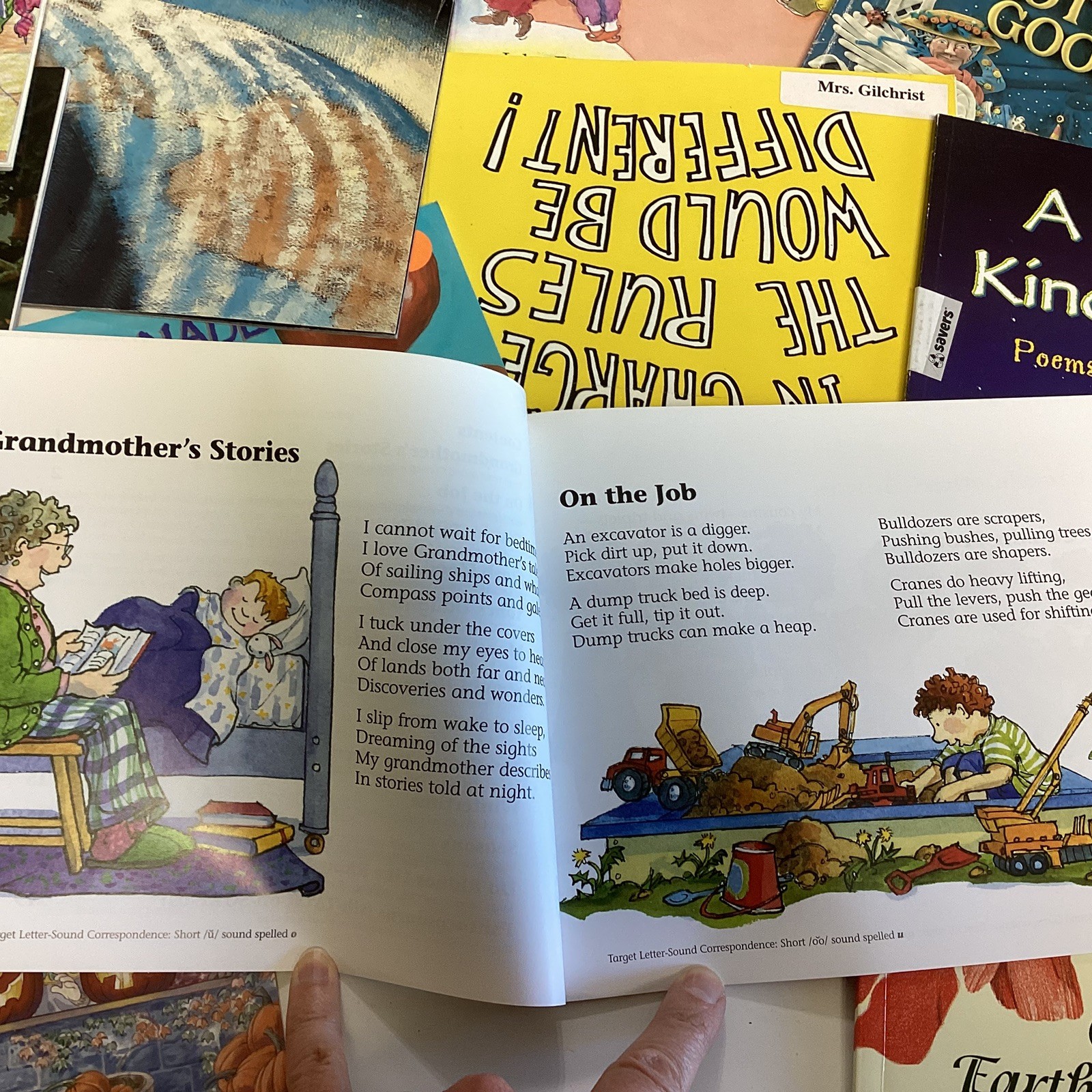 Poetry Poems Rhymes Children’s Random Preschool Daycare Classroom 20 Book Lot