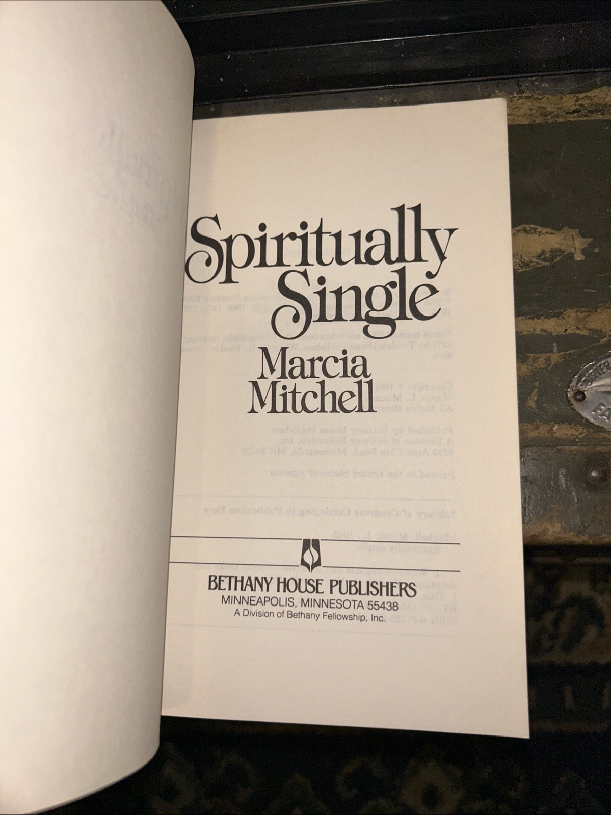 SPIRITUALLY SINGLE By Marcia Mitchell **Mint Condition** C11