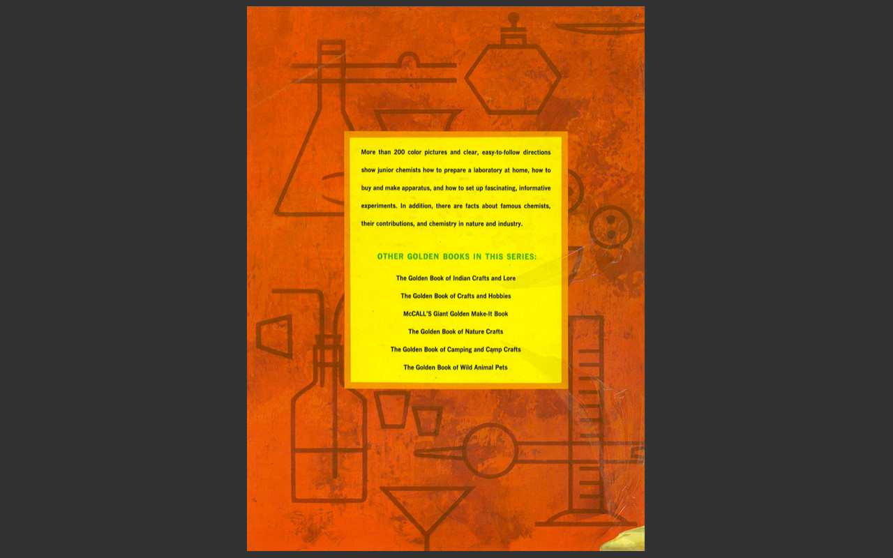 Golden Book Chemistry Experiments-Vintage Manual-Rare-Banned-Science Textbook-CD