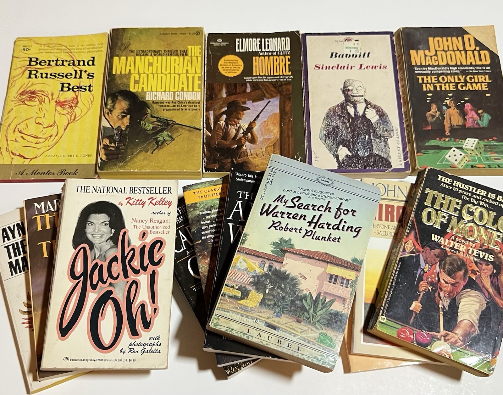 Vintage Paperbacks 50s 60s 70s 80s – Lot of 15 Pocket Book Mixed Authors