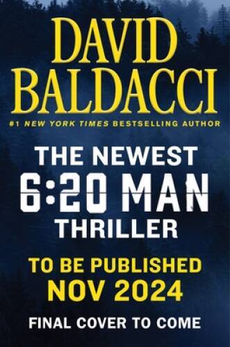 David Baldacci November 2024 (6:20 Man) – Hardcover By Baldacci, David – GOOD