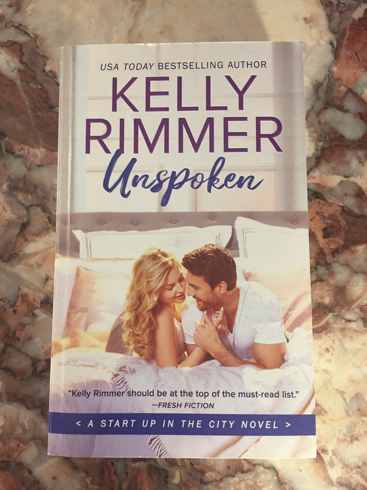 A NOVEL: “UNSPOKEN” by Kelly Rimmer. Paperback 336 Pages