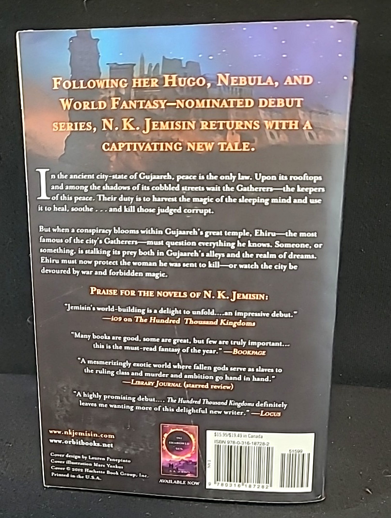 Dreamblood Duology The Killing Moon The Shadowed Sun N. K. Jemisin Lot of 2 book
