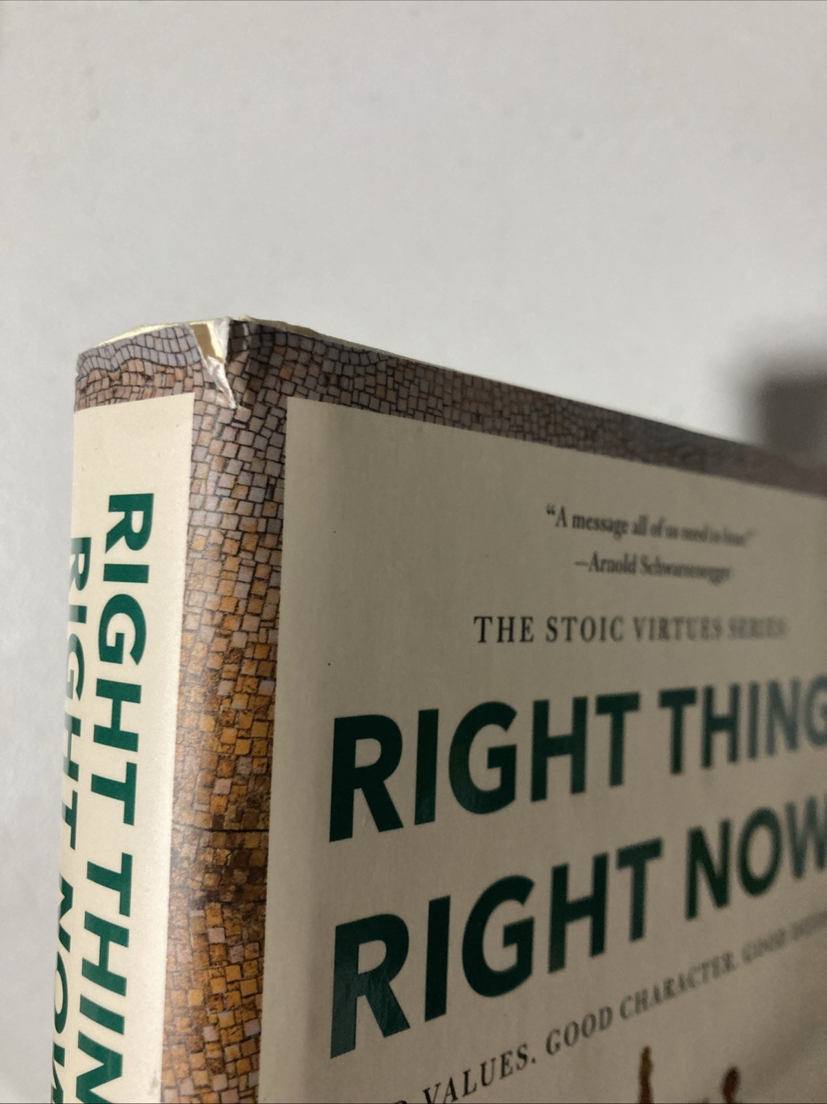 Right Thing, Right Now (HCDJ) SIGNED by Ryan Holiday # 7044 of 15000