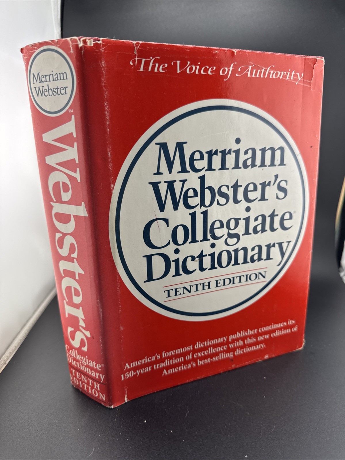 Merriam Webster’s Dictionary Tenth (10th) Edition HC/DJ 1995