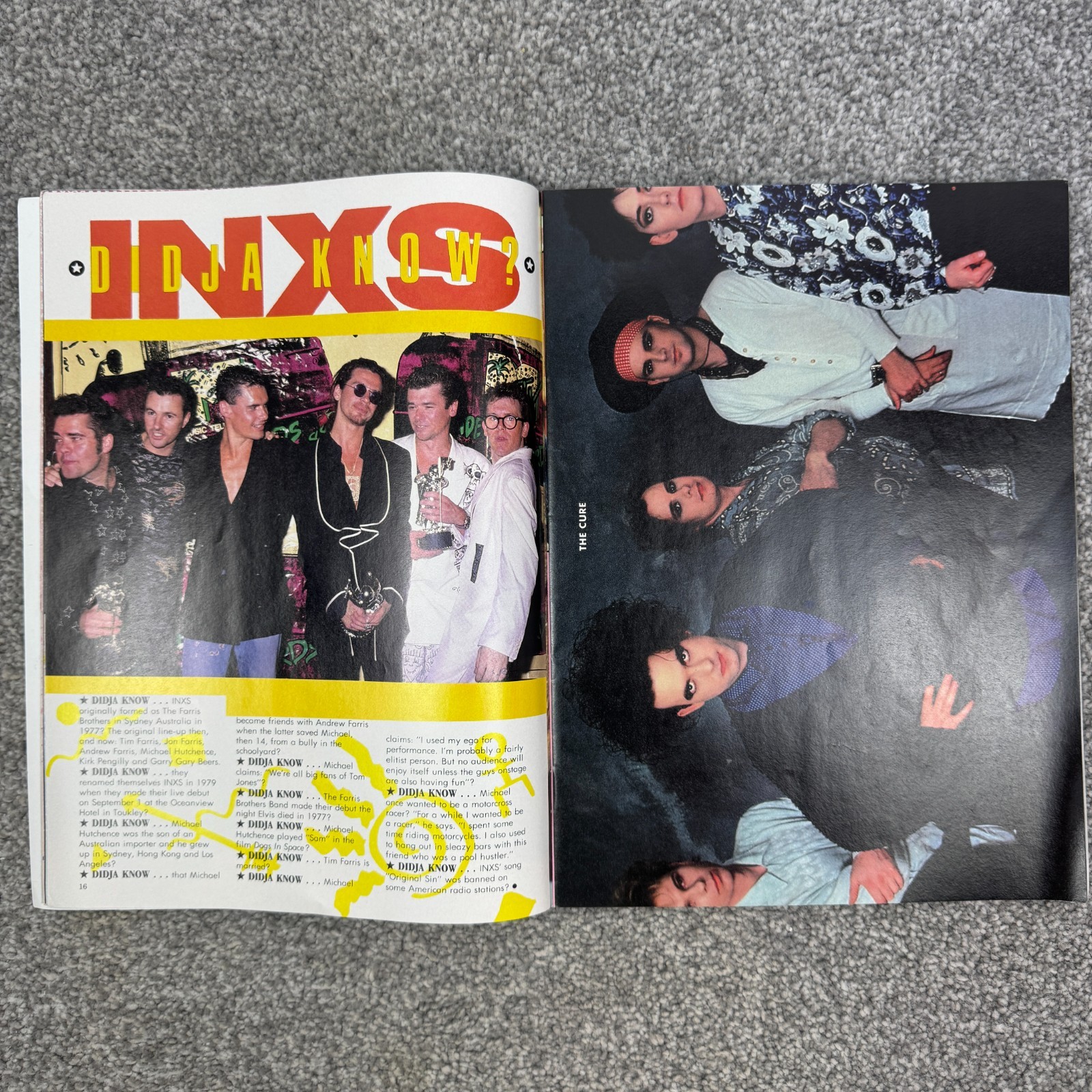 TV and Movie Screen 75 Pop Shots Magazine December 1989 Vol 36 No 6 NKOTB Prince