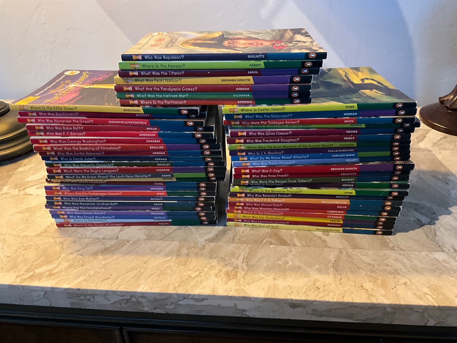 Who Was What Was Book Lot x53 Books