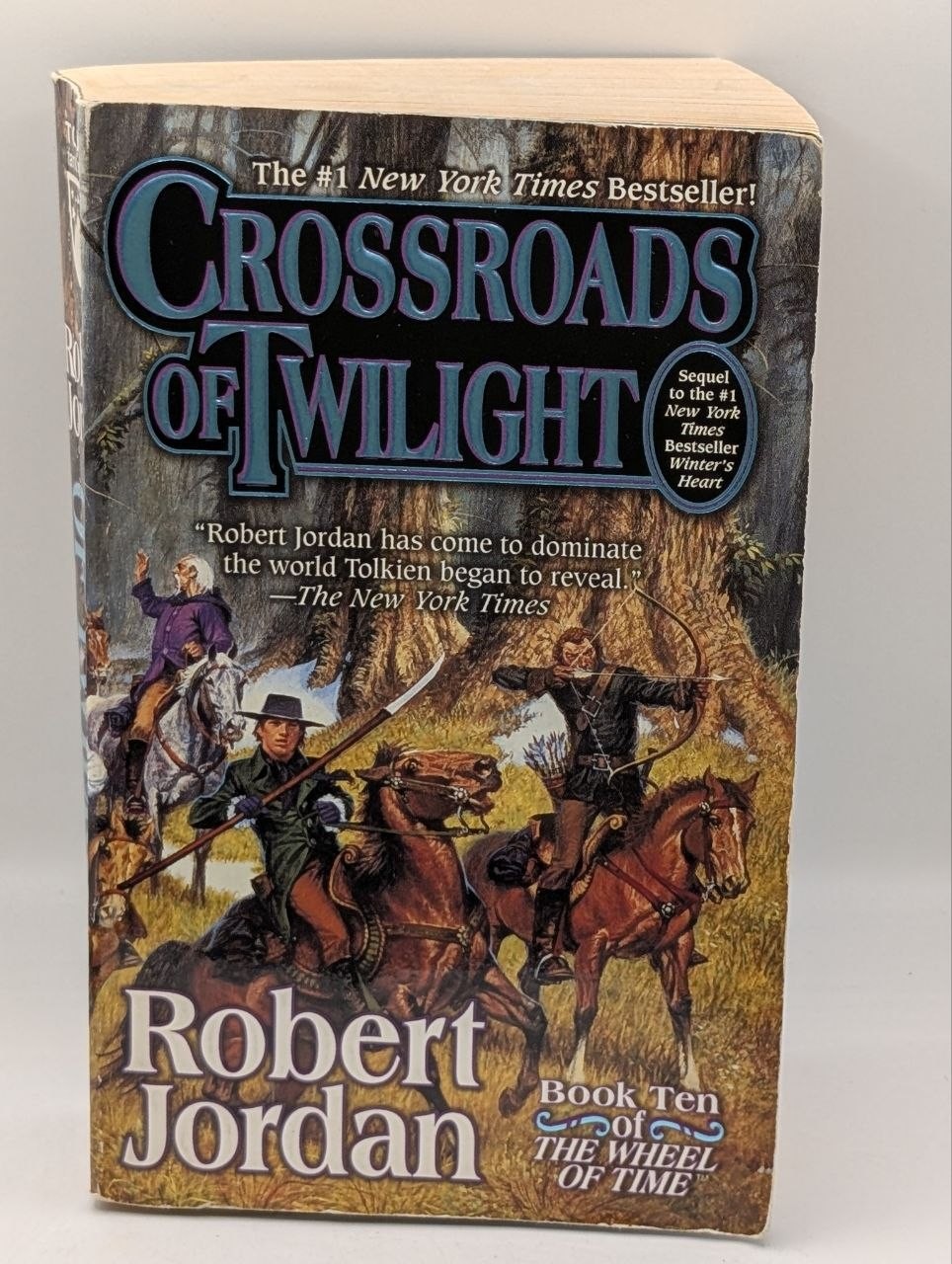 Crossroads of Twilight Wheel of Time Book 10 Robert Jordan 1st Print PB 2003
