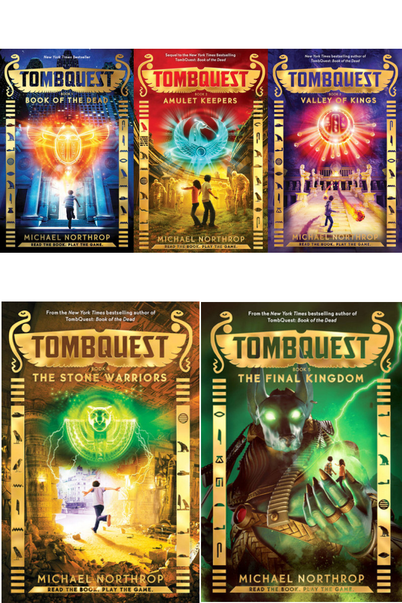 TombQuest Series All 5 Books in Hardcover