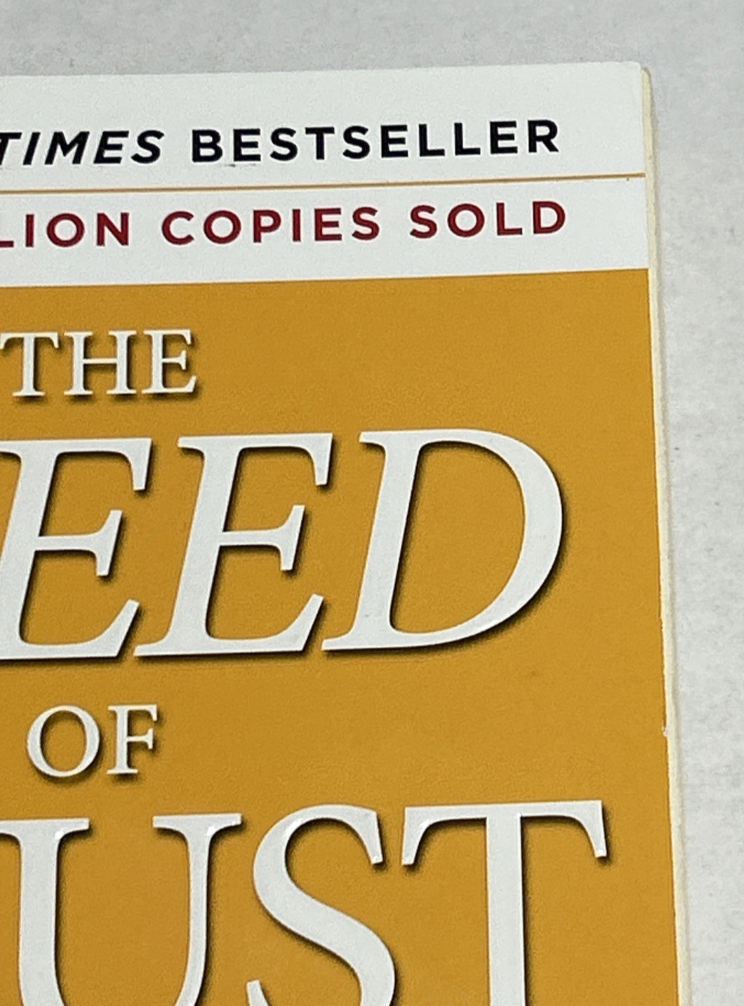 The SPEED of Trust Stephen M.R. Covey 2006 Paperback Business Leadership Book