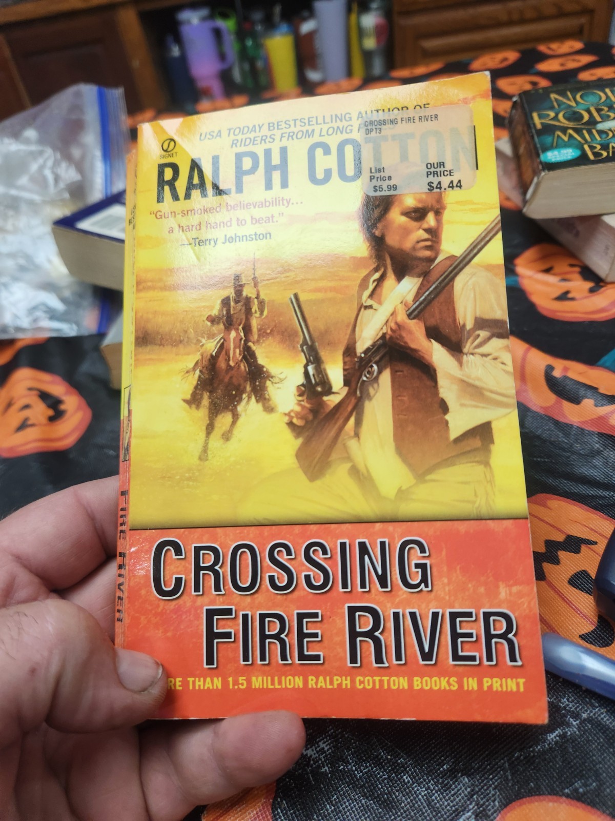 Crossing Fire River by Ralph Cotton (2009, Uk- a Format Paperback)