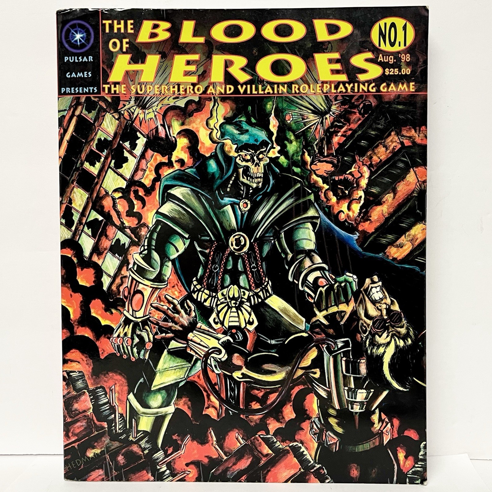 The Blood of Heroes No. 1 Pulsar Games RPG Book