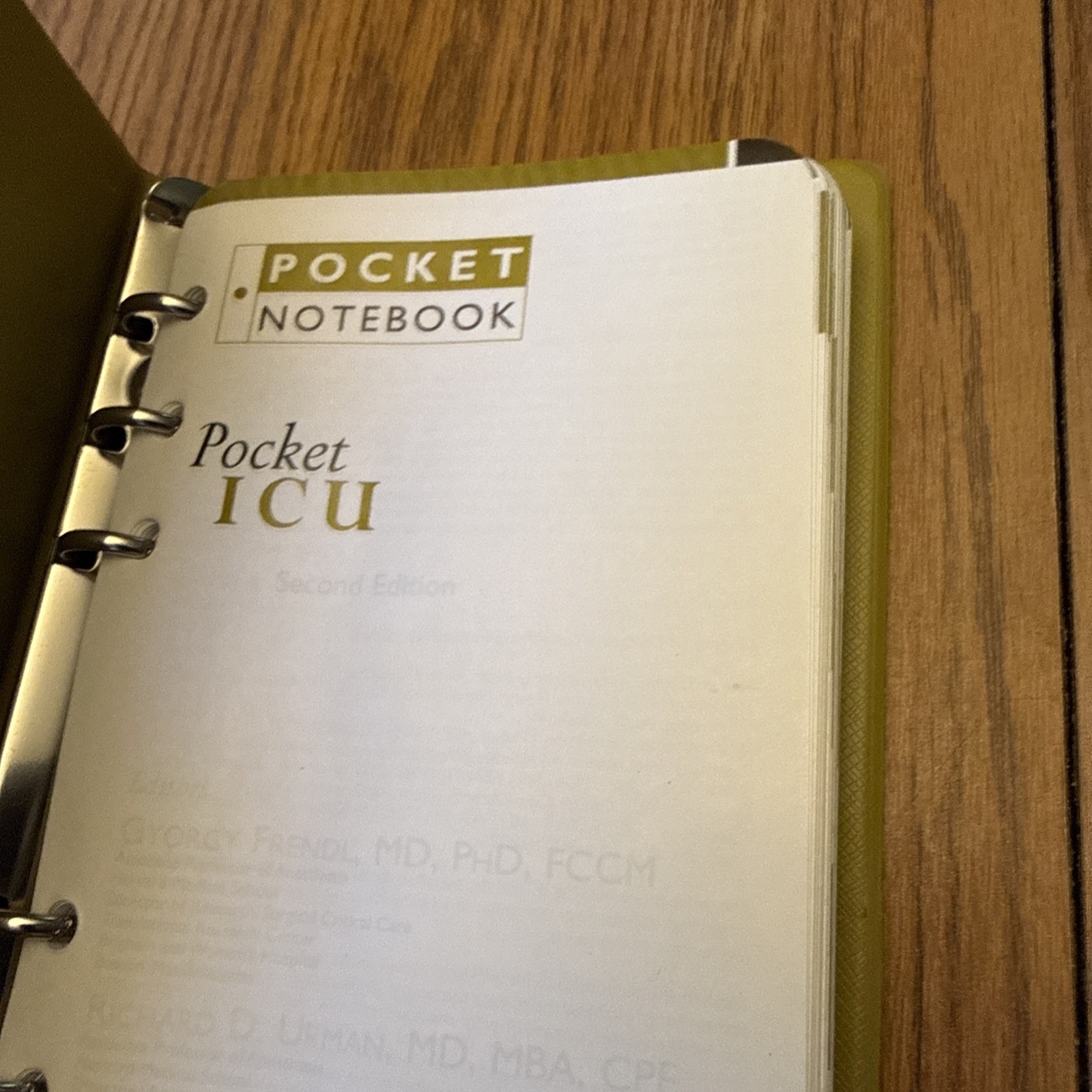 Pocket ICU (Pocket Notebook Series) – Loose Leaf By Urman MD, Richard D –