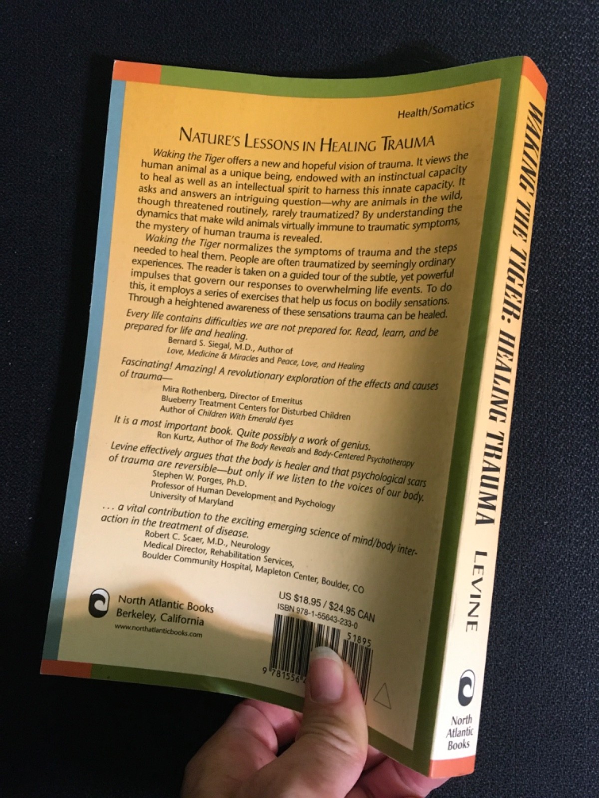 WAKING THE TIGER Healing Trauma Innate Capacity to Transform LEVINE Psychology