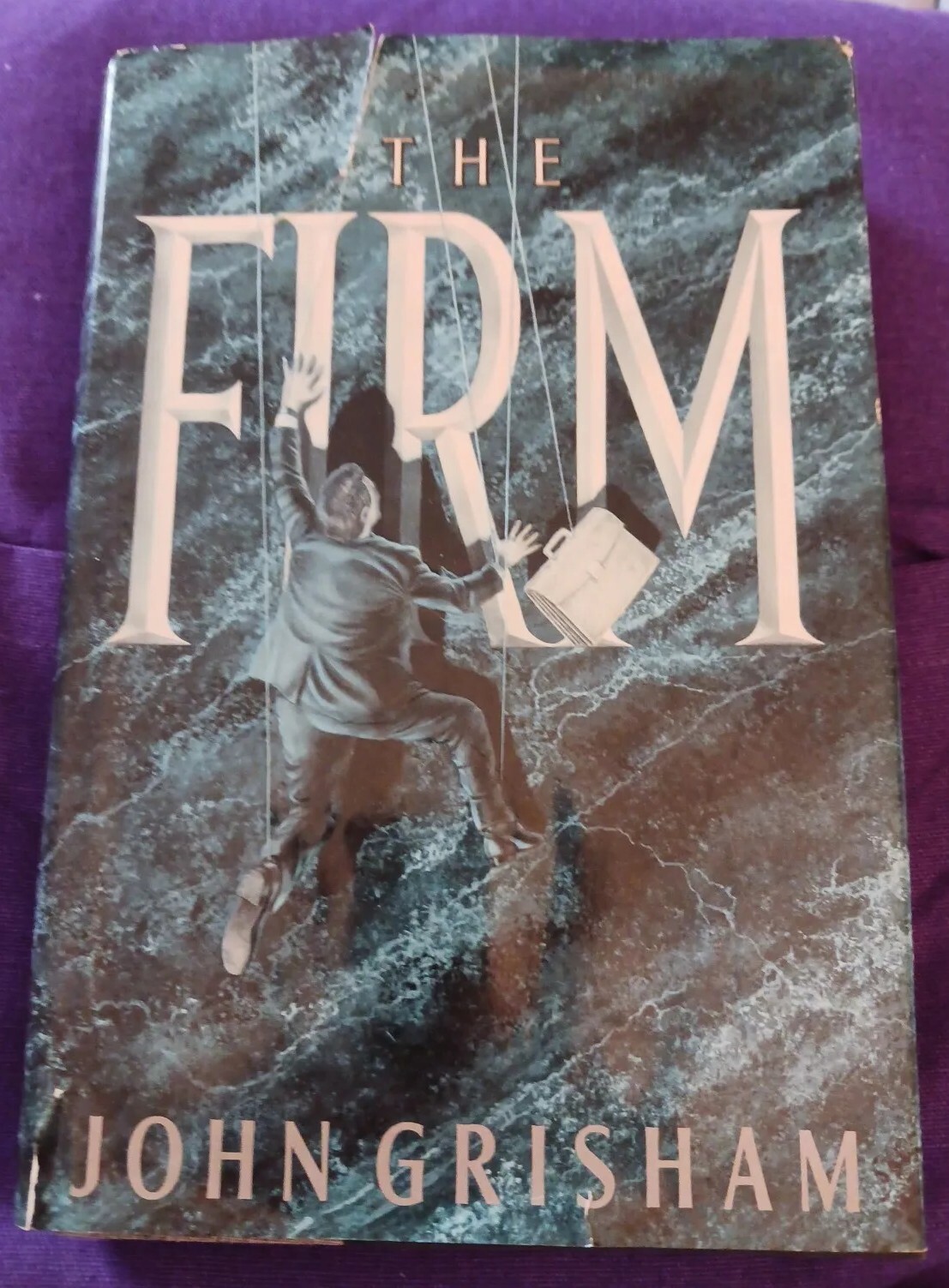The Firm : A Novel by John Grisham (1991, Hardcover) preowned