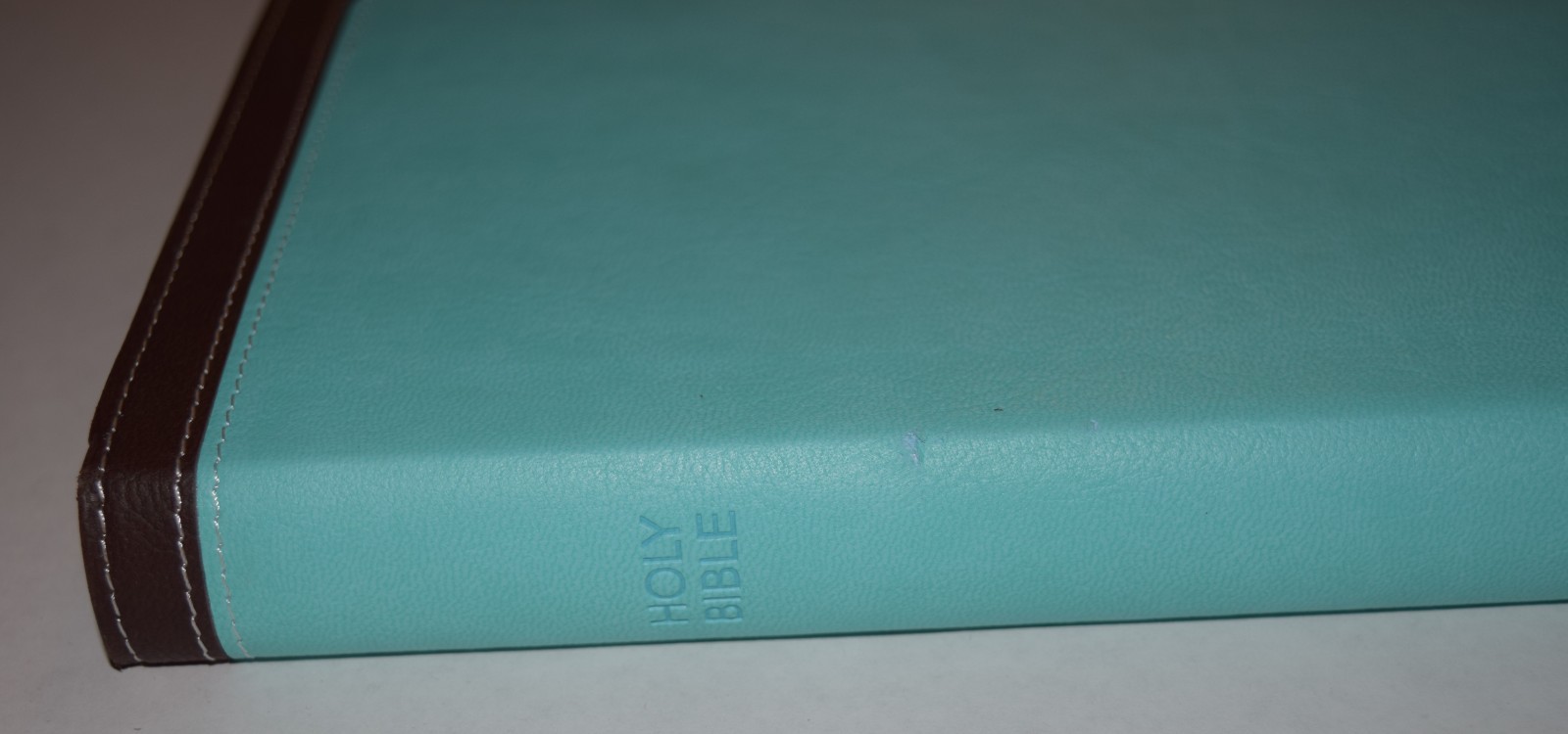 The Holy Bible New International Version Thinline Zondervan Aqua 2011 Patterned