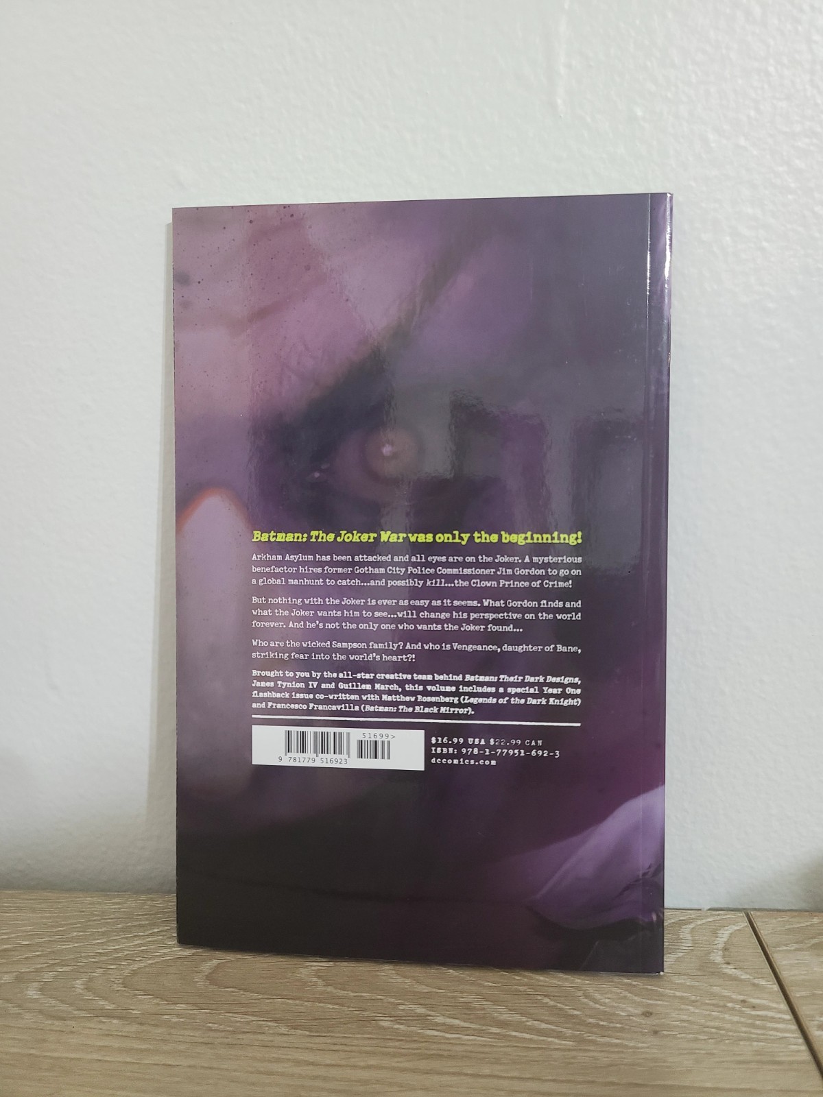 The Joker : Volume One (2022) by James Tynion IV / DC Comics Paperback Book