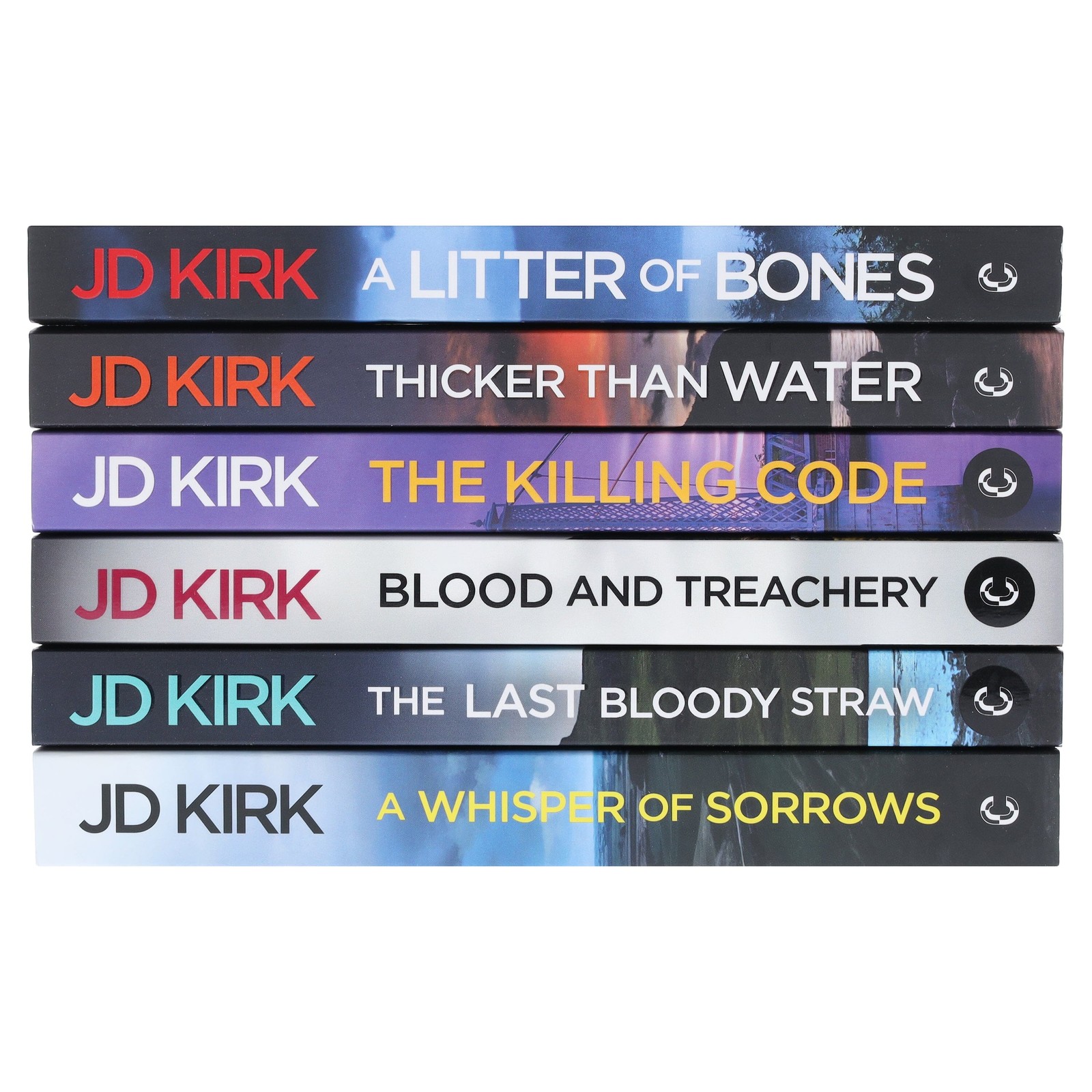 DCI Logan Crime Thrillers Series by JD Kirk 6 Books (Book 1-6) – PB