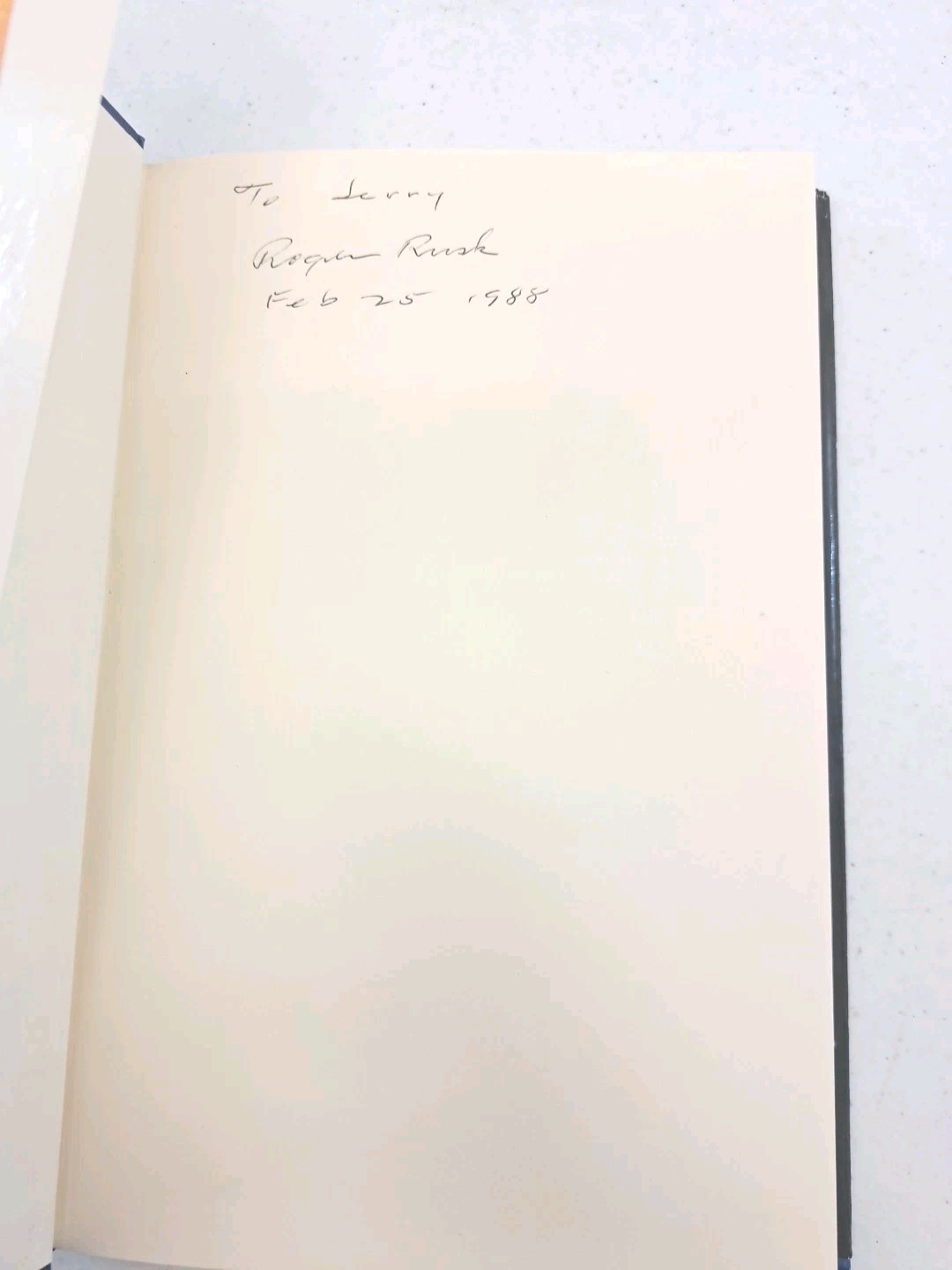 Signed 1st Print 1st Edition HCDJ-The Other End of the World-Bible Prophecy-Rusk