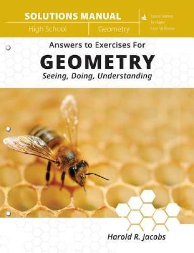Geometry (Solutions Manual) – Paperback By Harold Jacobs – GOOD
