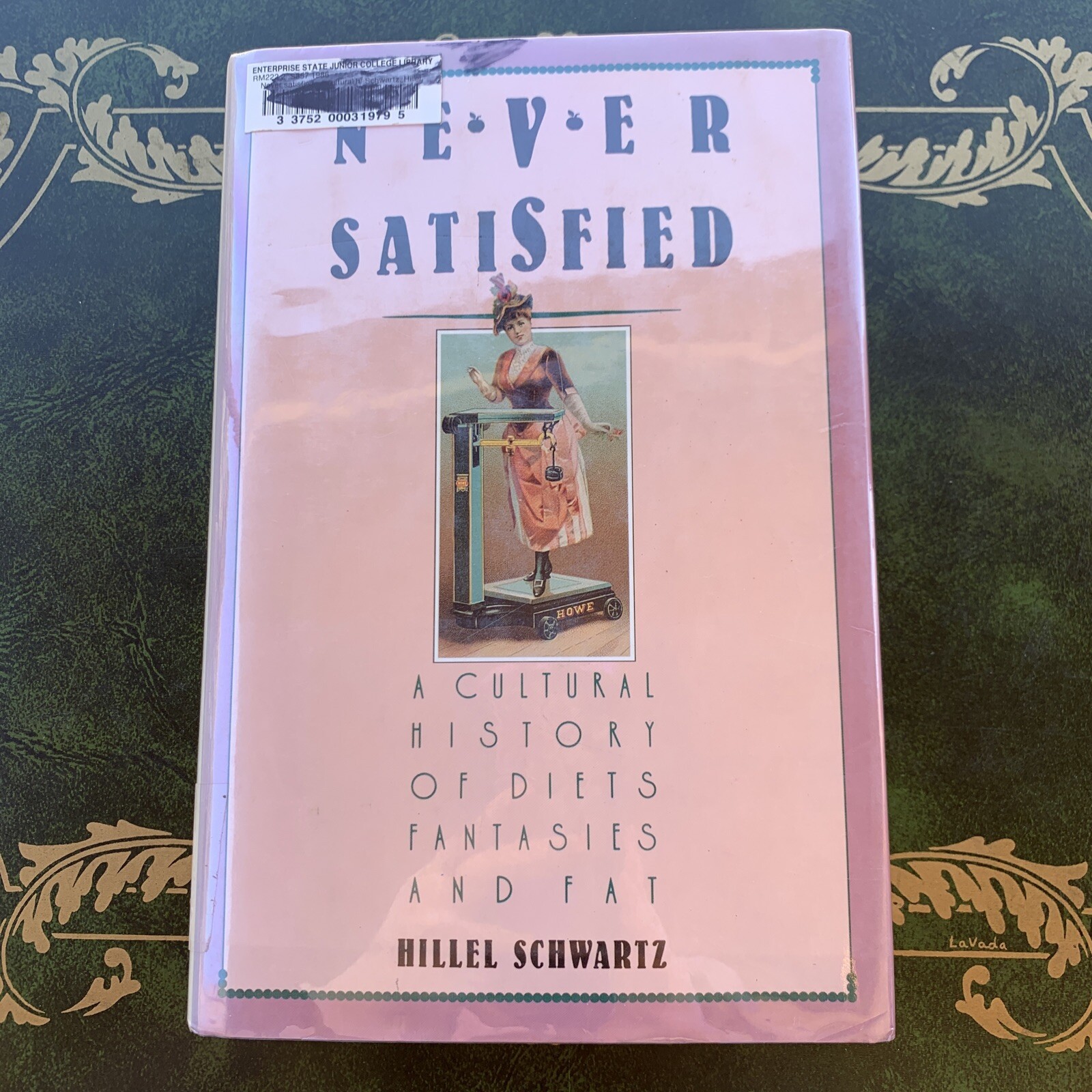 Never Satisfied: A Cultural History Of Diets By Hillel Schwartz 1986 HC/DJ