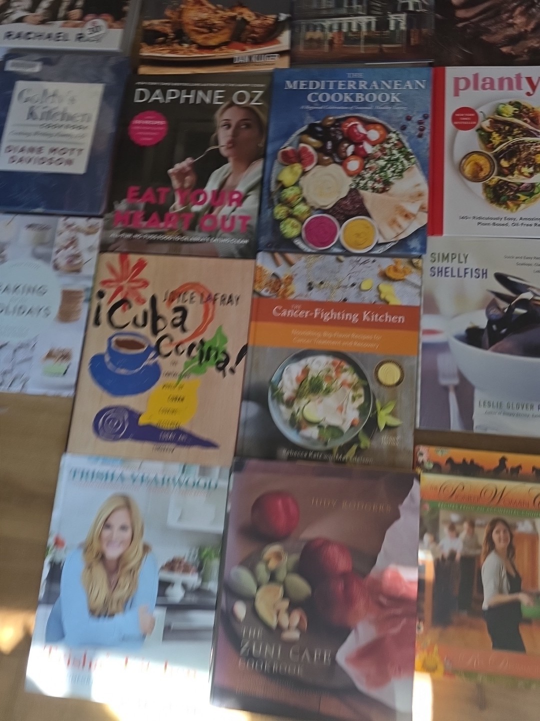 Cookbook Lot Of 22 Books Instant Library Pioneer Woman Daphine Oz