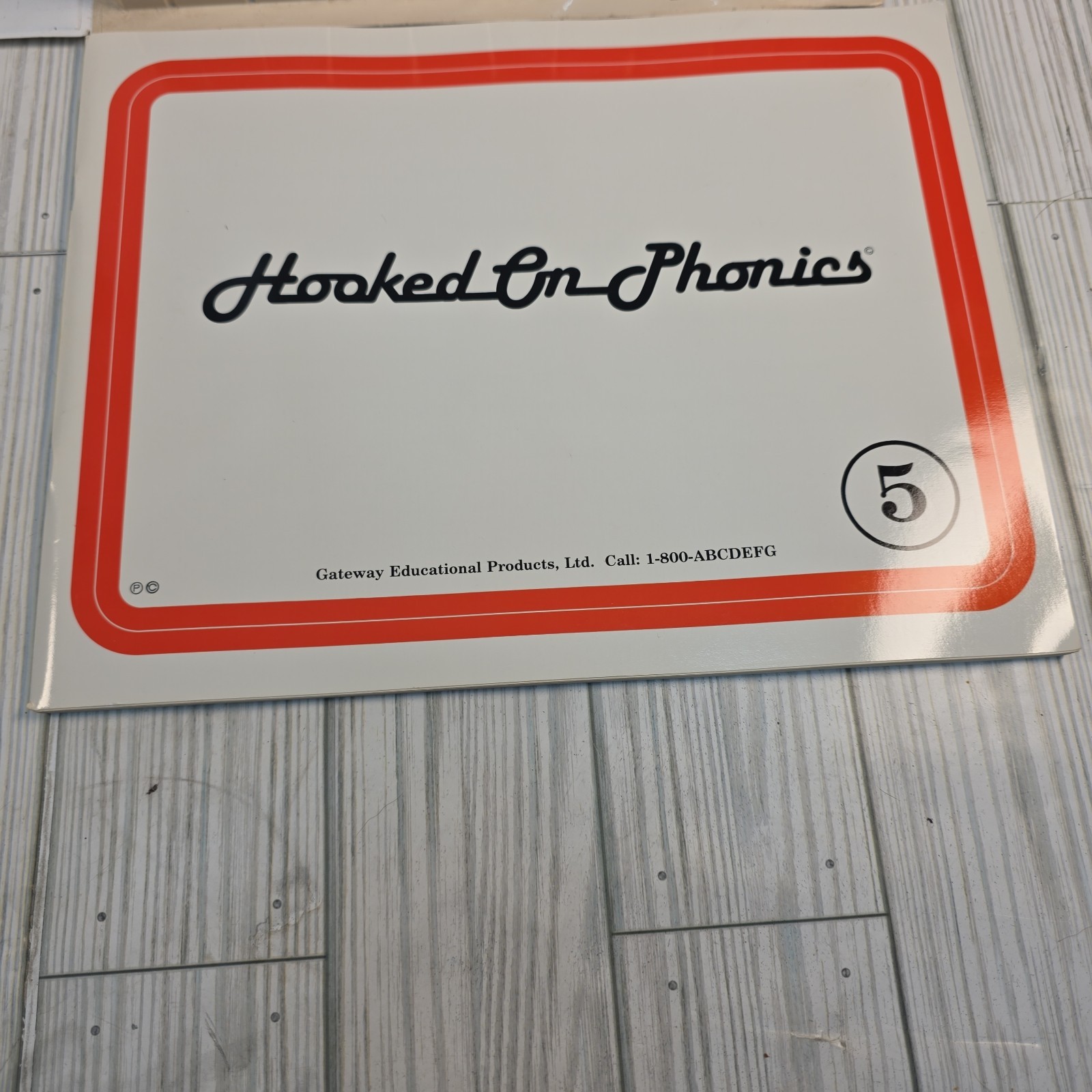 Vintage 1991 Hooked On Phonics Complete Set Cassette Tapes Workbooks Flashcards