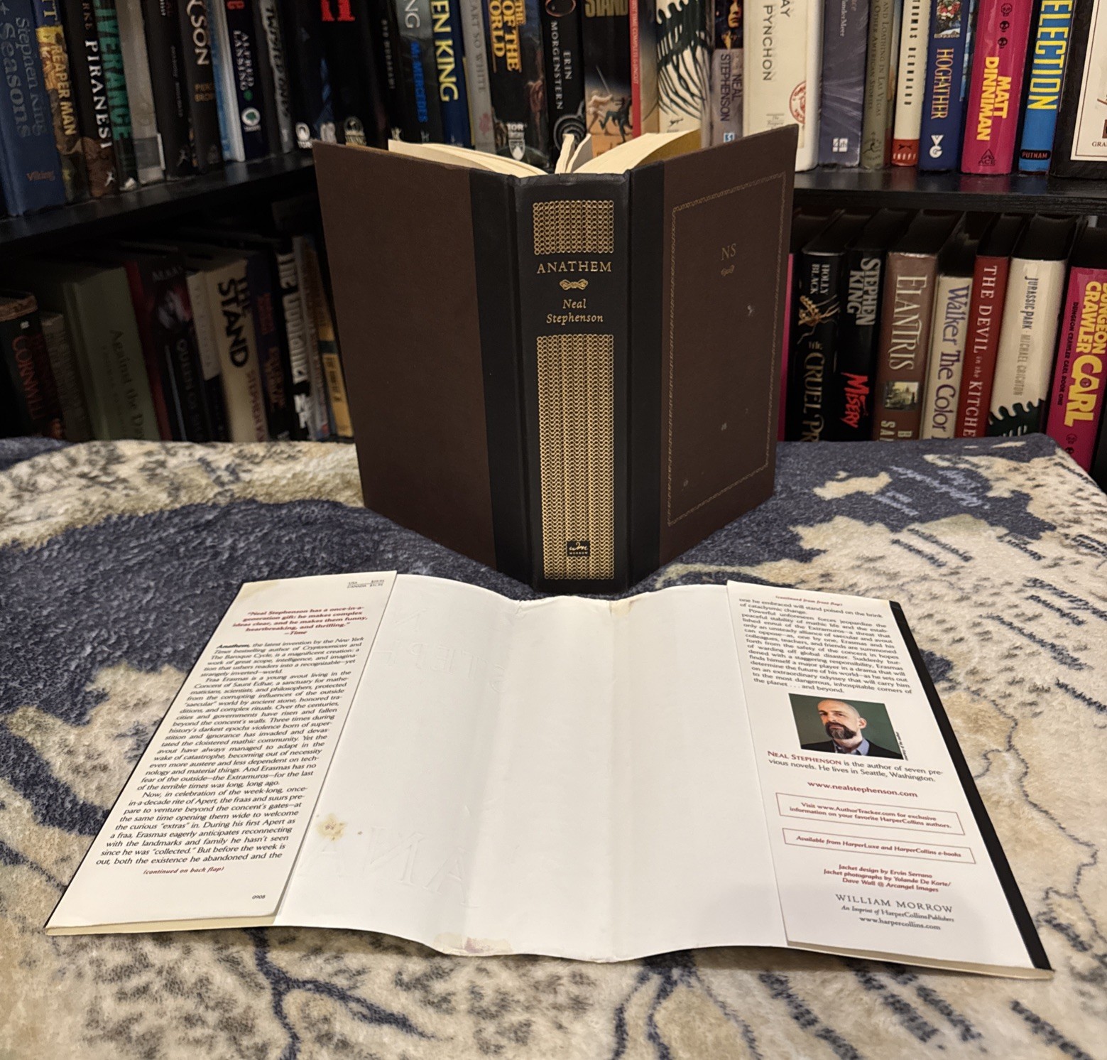 Anathem by Neal Stephenson (2008, Hardcover) First Edition/1st Print, ACCPT