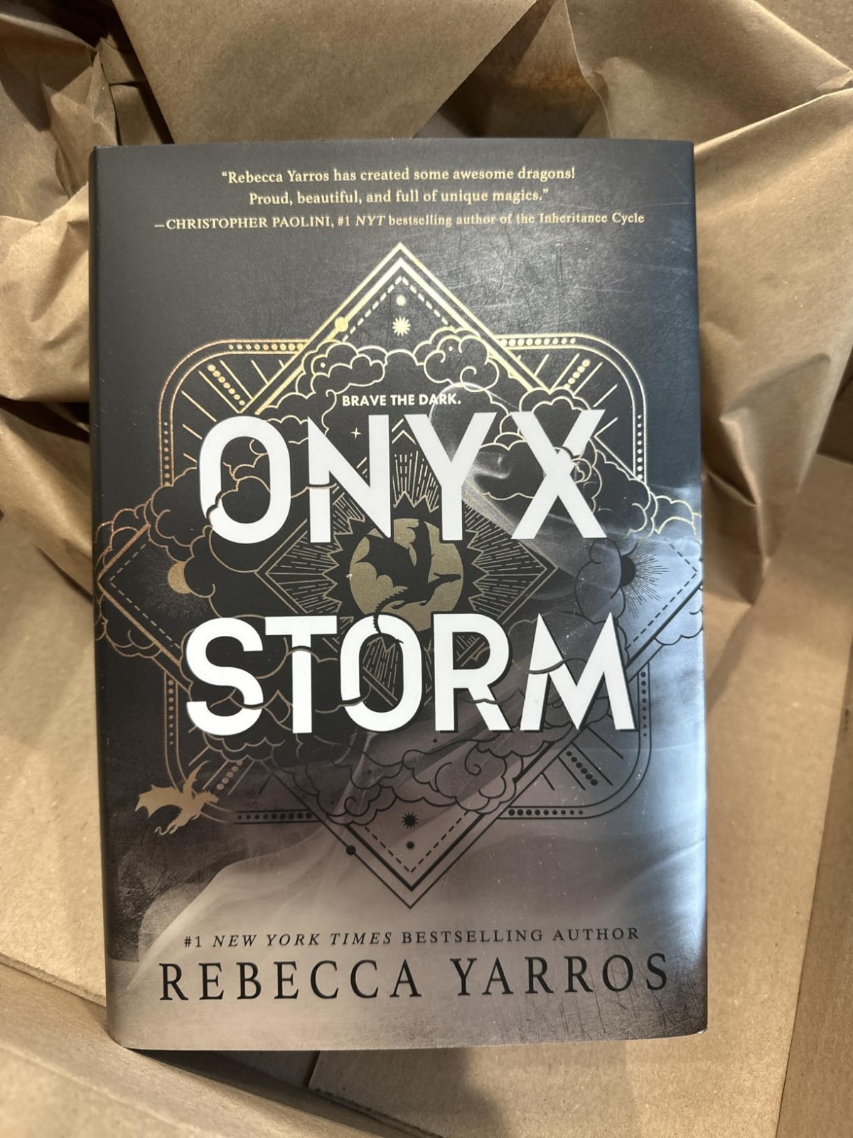 Onyx Storm Target Exclusive Edition By Rebecca Yarros Hardcover IN HAND New !