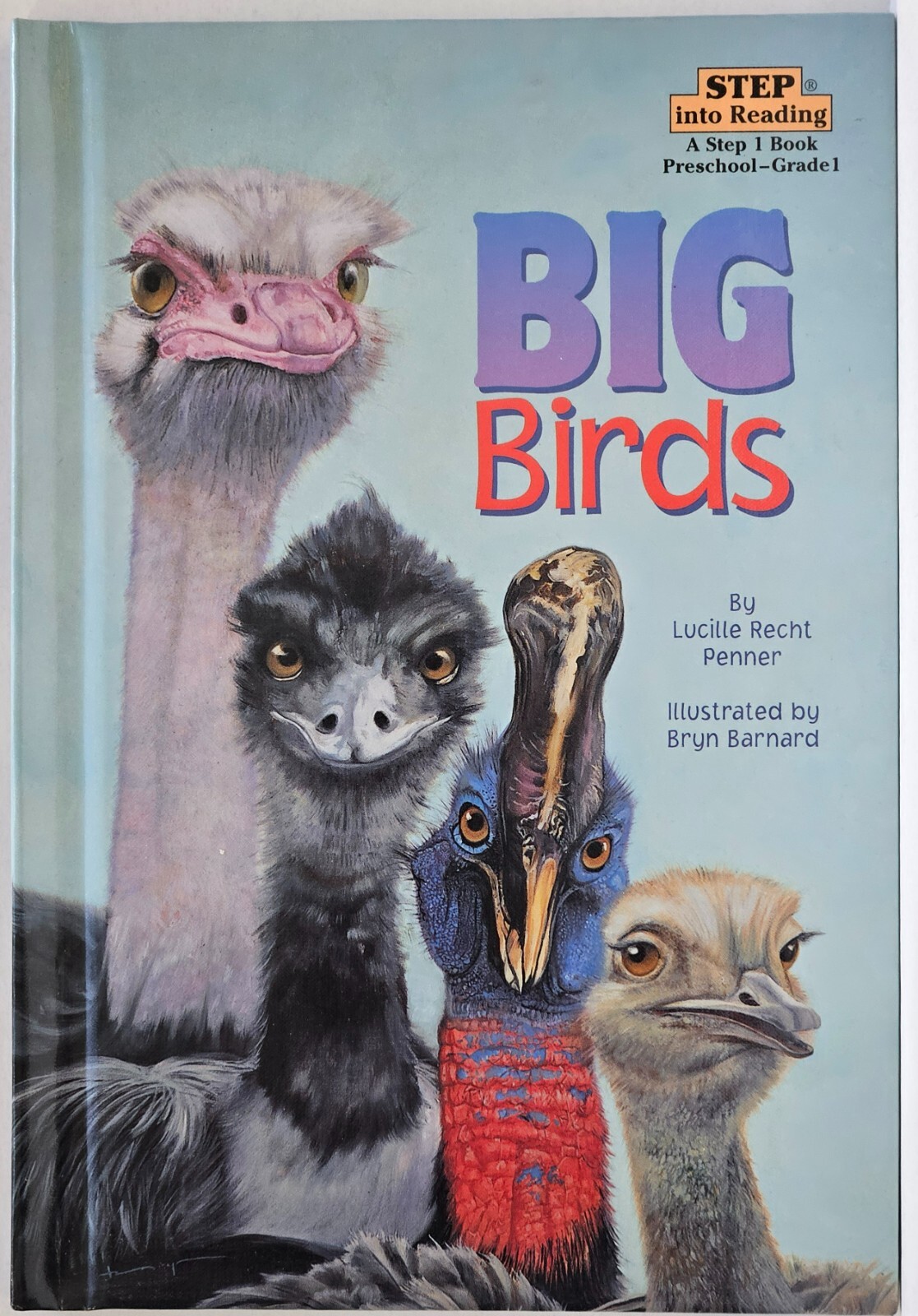 NEW -1st EDITION LIBRARY BINDING – BIG BIRDS by Penner, SIGNED by Bryn Barnard