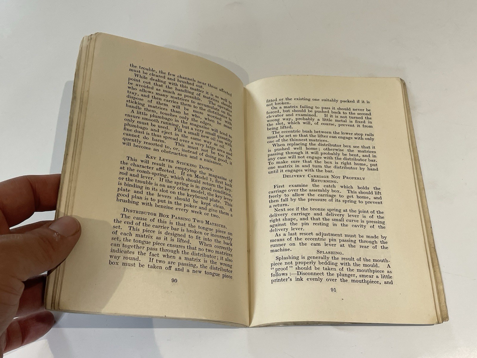 The Linotype, Mechanical Details And Adjustment, 1925 Printing Illustrated