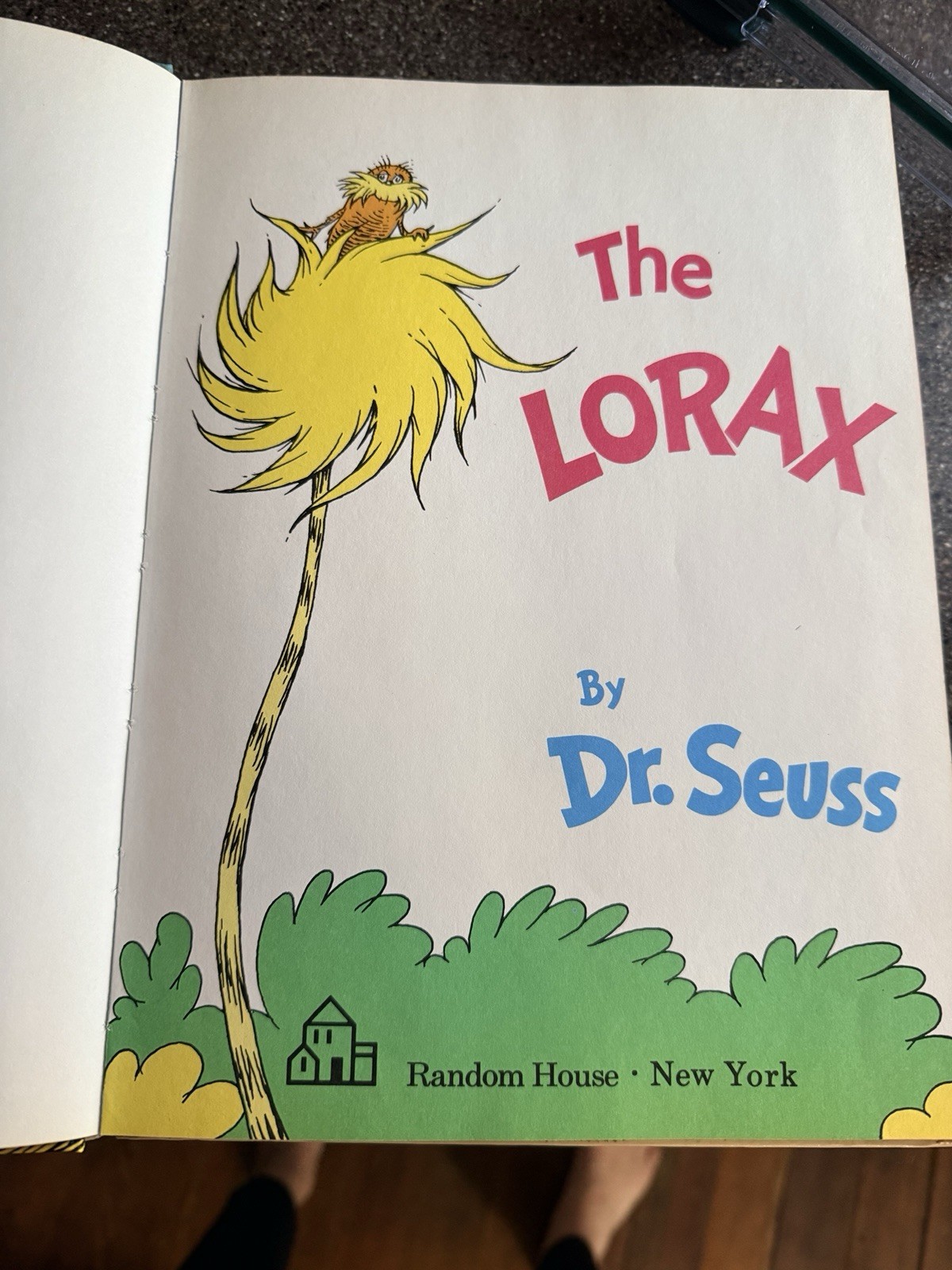 1971 Dr Seuss The Lorax First Edition First Printing Lake Erie Random House Rare