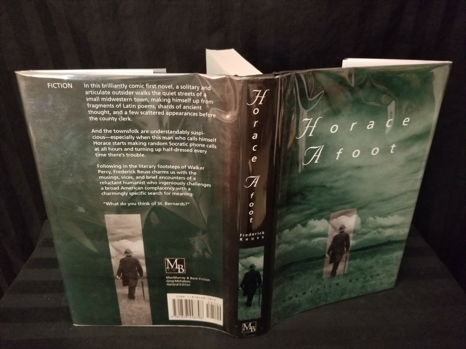 Frederick Reuss Horace Afoot First Edition Hardcover Novel Signed