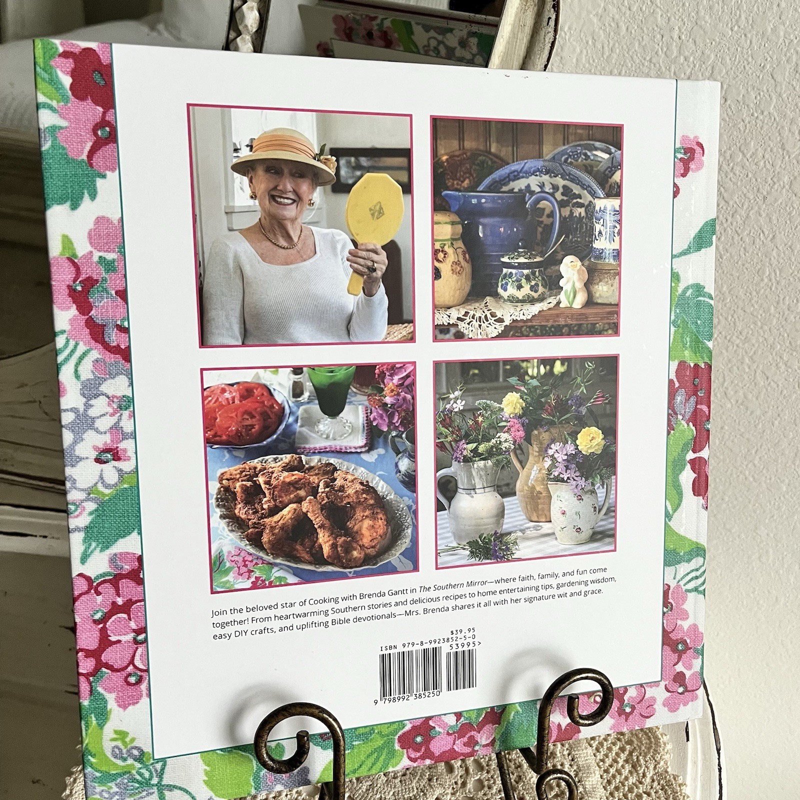 Brenda Gantt The Southern Mirror Book Cookery Stories Life in the South NEW