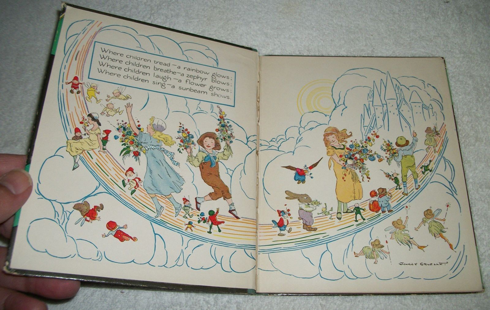 Antique The Little-Brown-Bear by Johnny Gruelle; M.A.Donohoe, 1920, 1st Edition