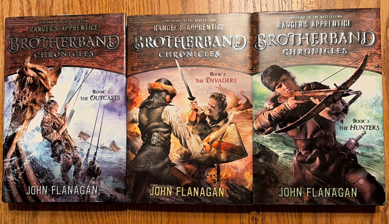 BROTHERBAND CHRONICLES 3 BOOK SET: Hardcover **Excellent**