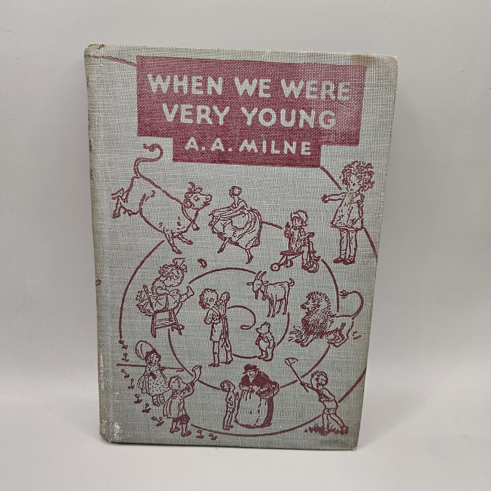 When We Were Very Young by A.A. Milne 1945 Edition HC Book