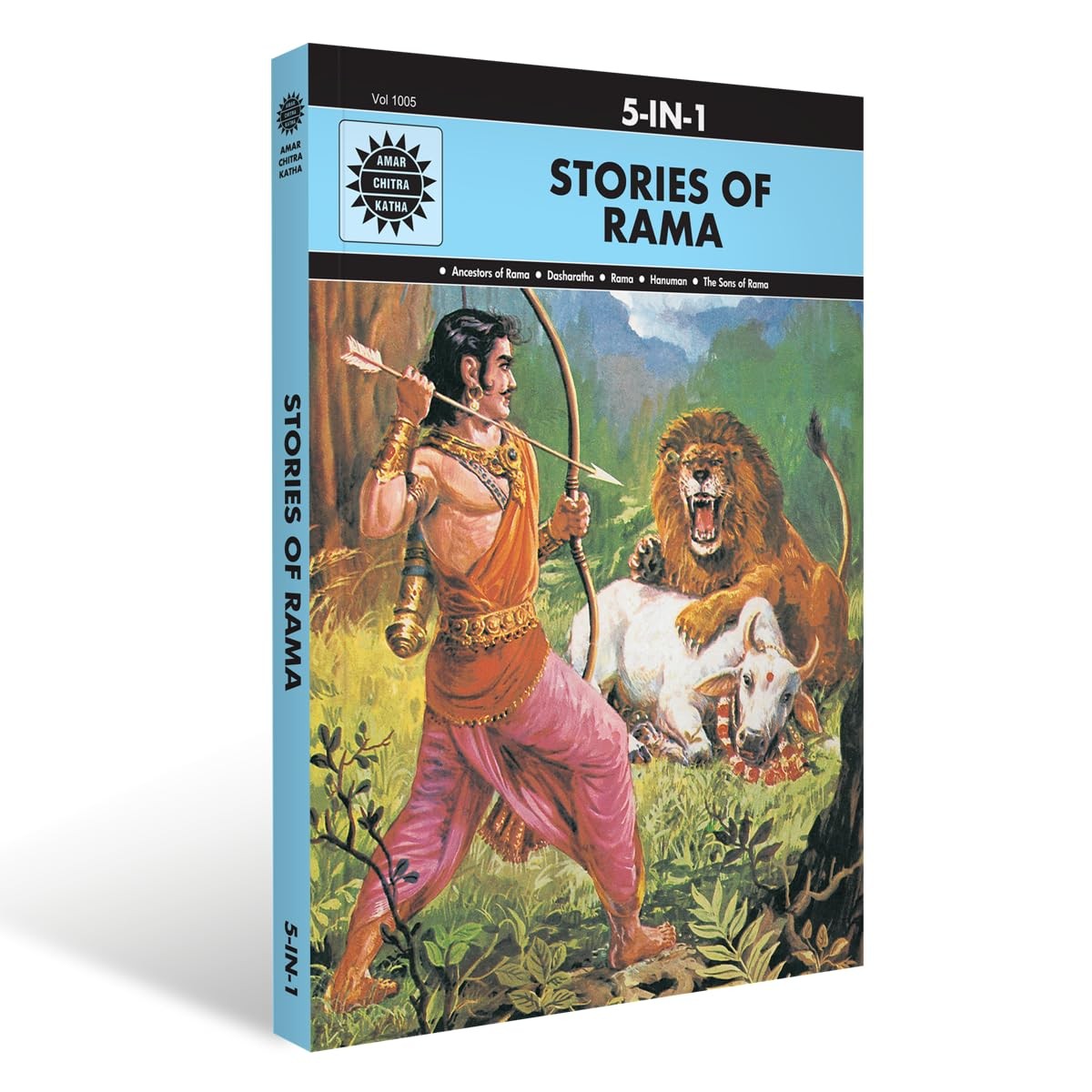 Stories of Rama 5 in 1: (Amar Chitra Katha 5 in 1 Series)
