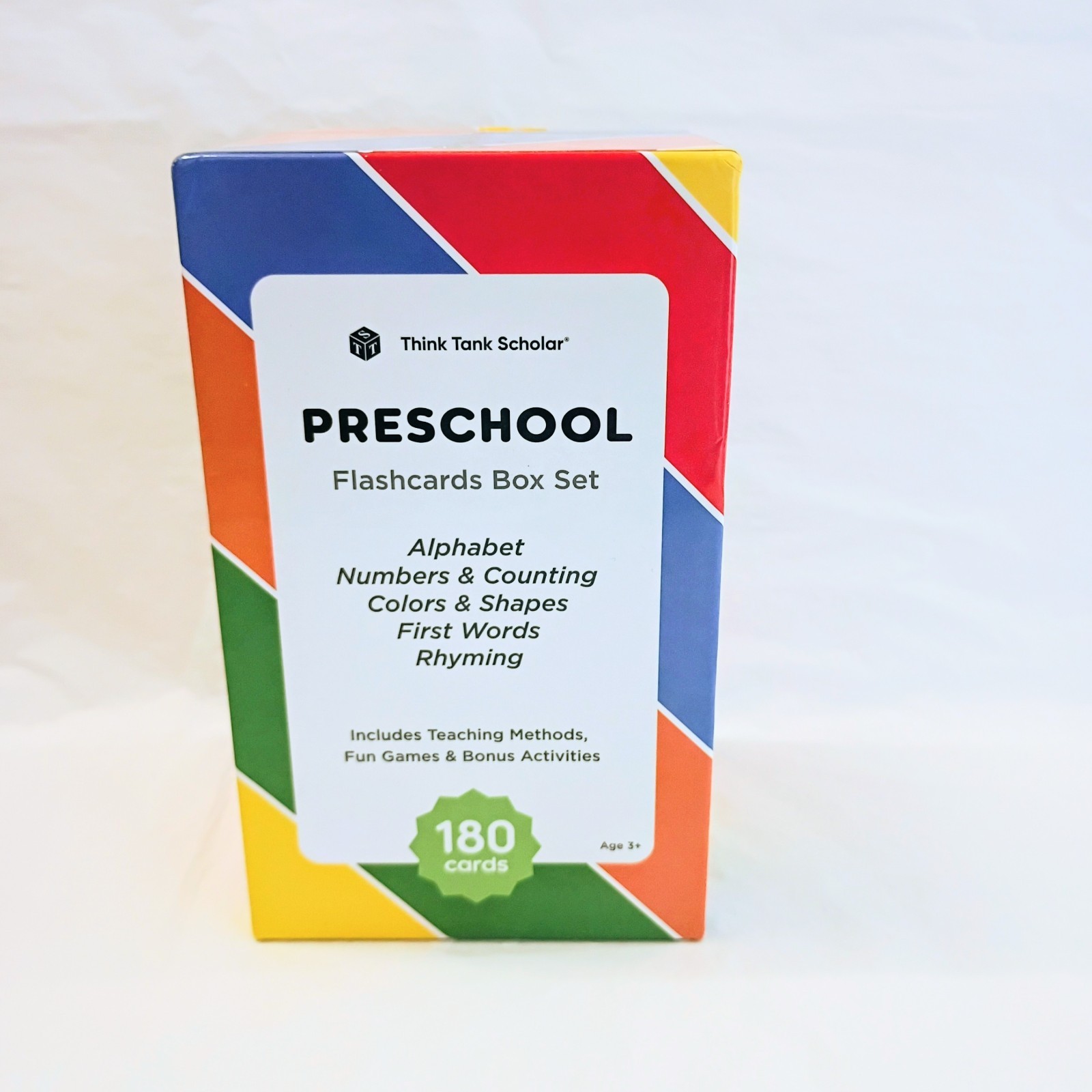 Think Tank Scholar Preschool Flashcards Box Set