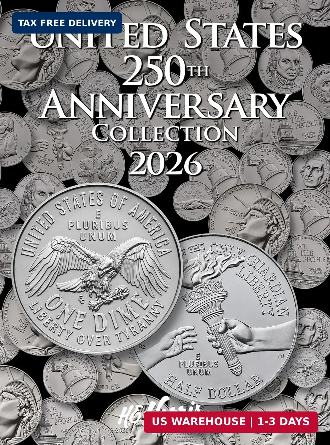 H.E. Harris® Coin Folder – United States 250th Anniversary Collection: 2026