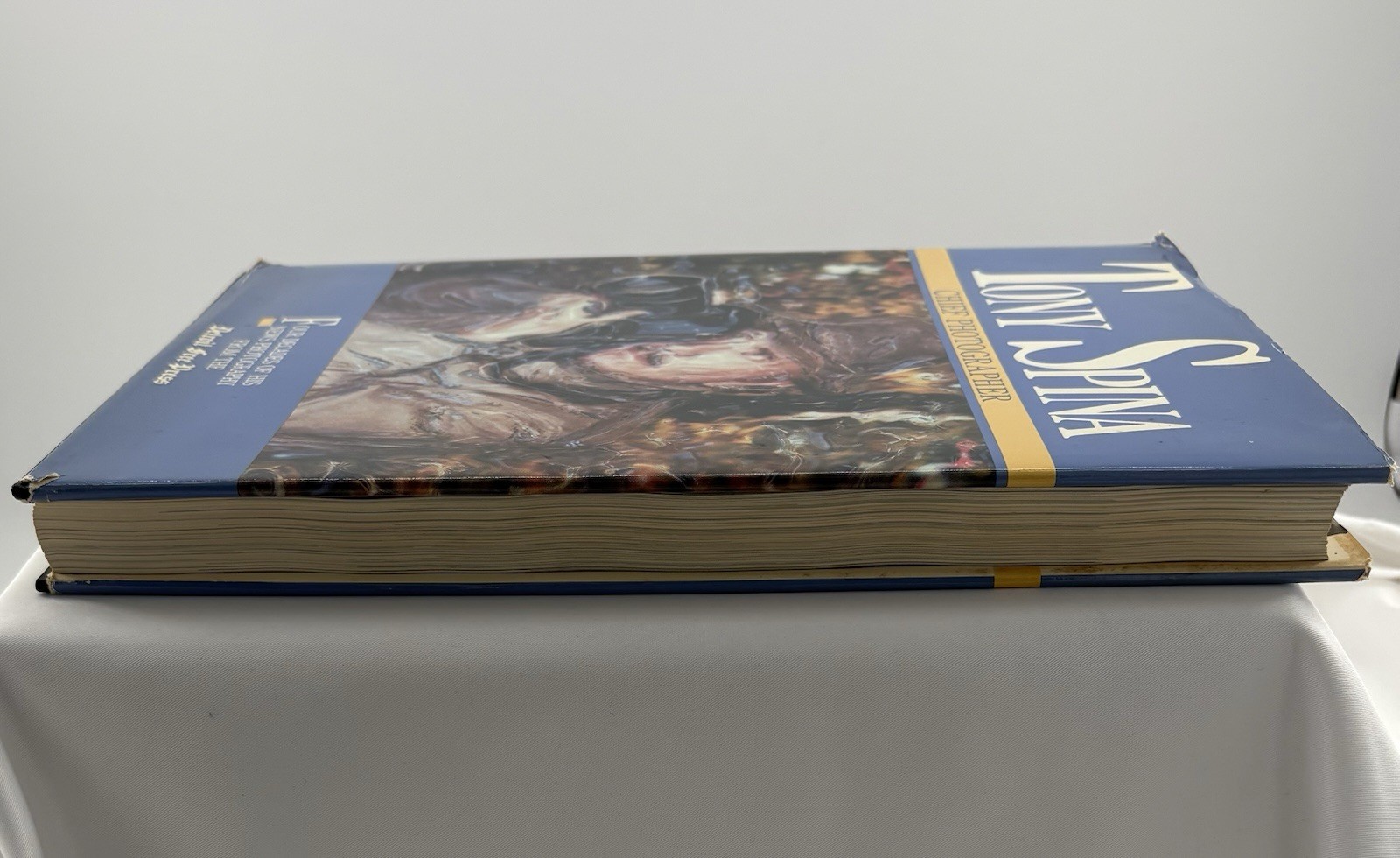 Tony Spina Chief Photographer Detroit Free Press 1988 1st Ed. Signed/Inscribed
