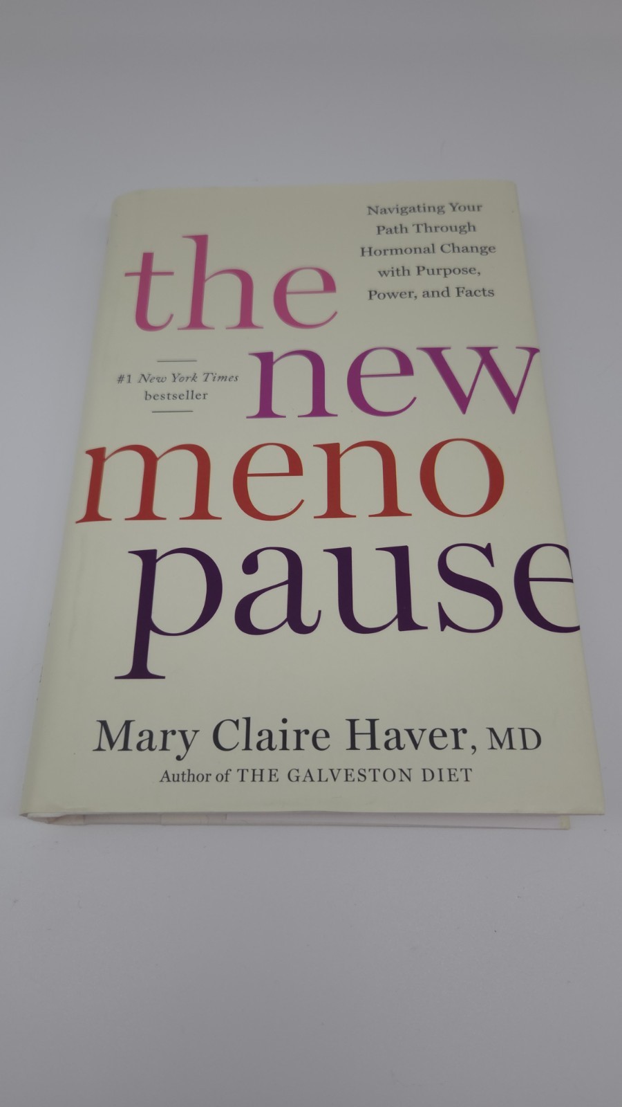THE NEW MENOPAUSE – Mary Claire Haver, MD Very Good Condition Hardcover