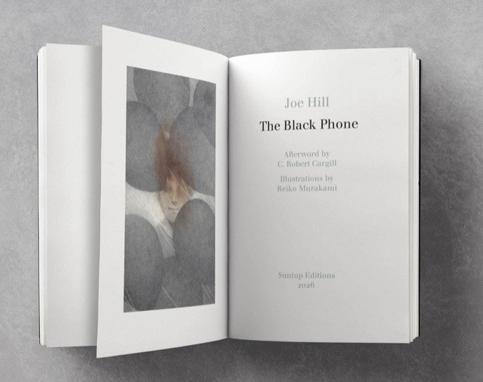 Joe Hill BLACK PHONE Classic Edition SIGNED SLIPCASED SIGNED HILL Only 750 CC’s