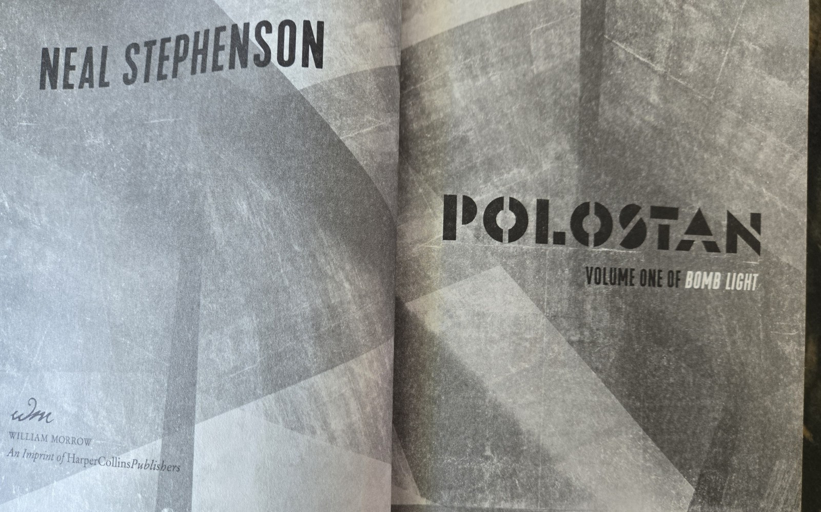 SIGNED Polostan by Neal Stephenson 1st ed. 2024 Hardcover/Dust jkt/like new