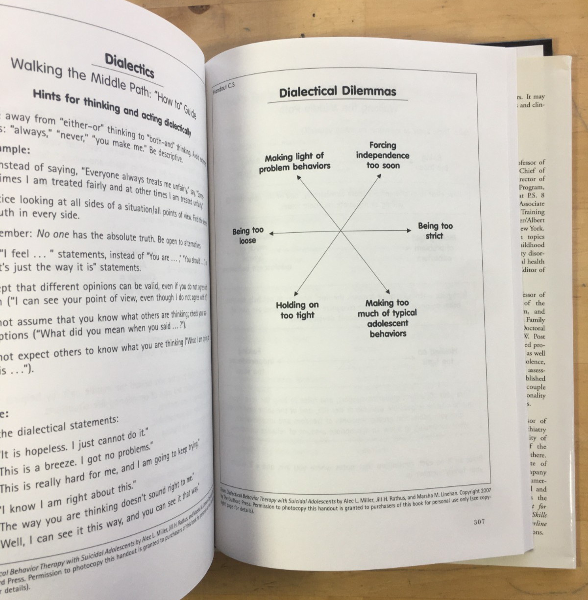 Dialectical Behavior Therapy with Suicidal Adolescents – HC/DJ, Good